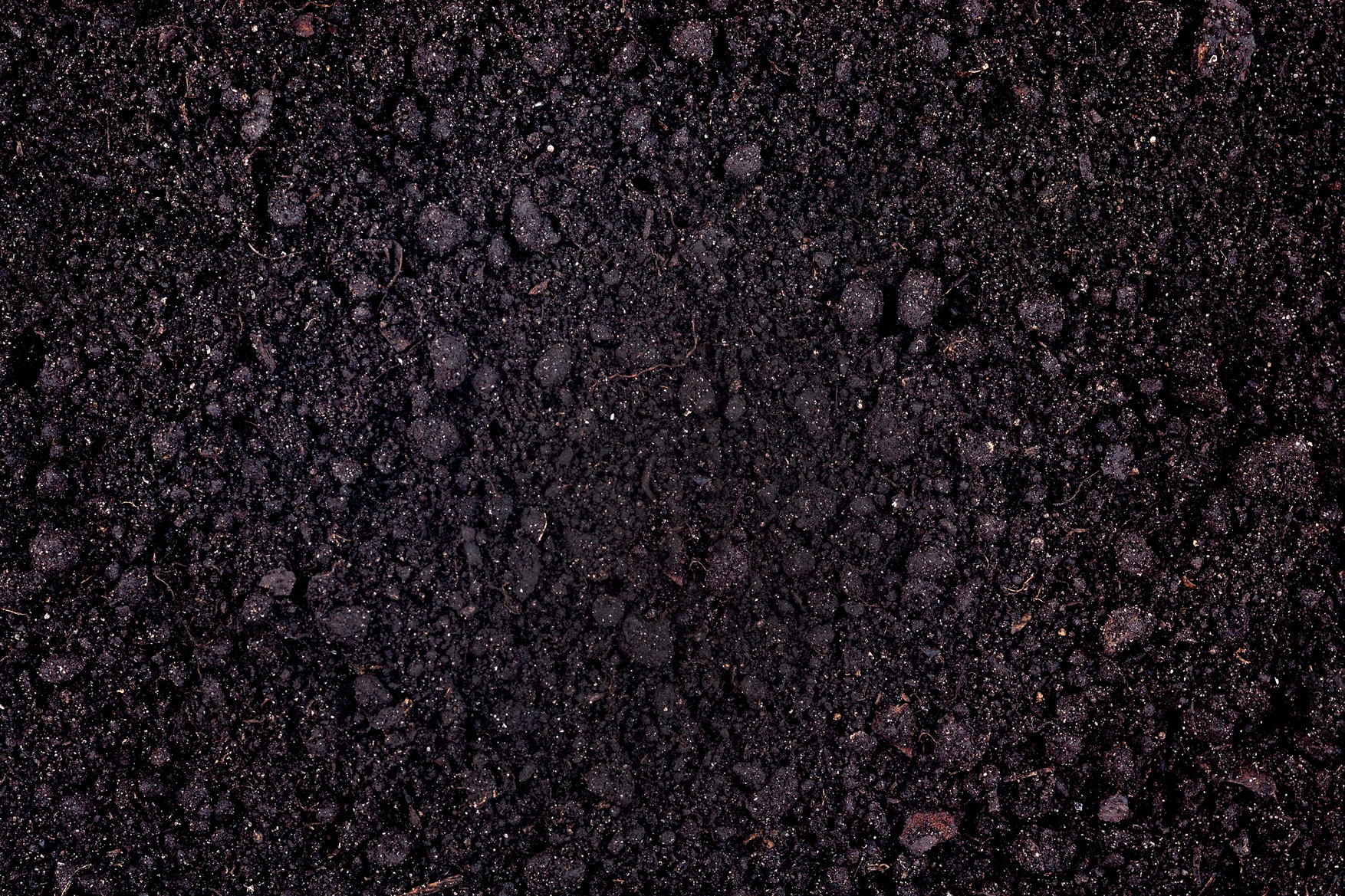 Dark Ground Soil Texture Background